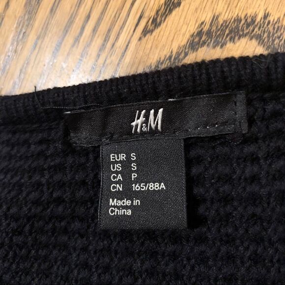 H&M Black cotton/acrylic Tunic - Picture 7 of 10